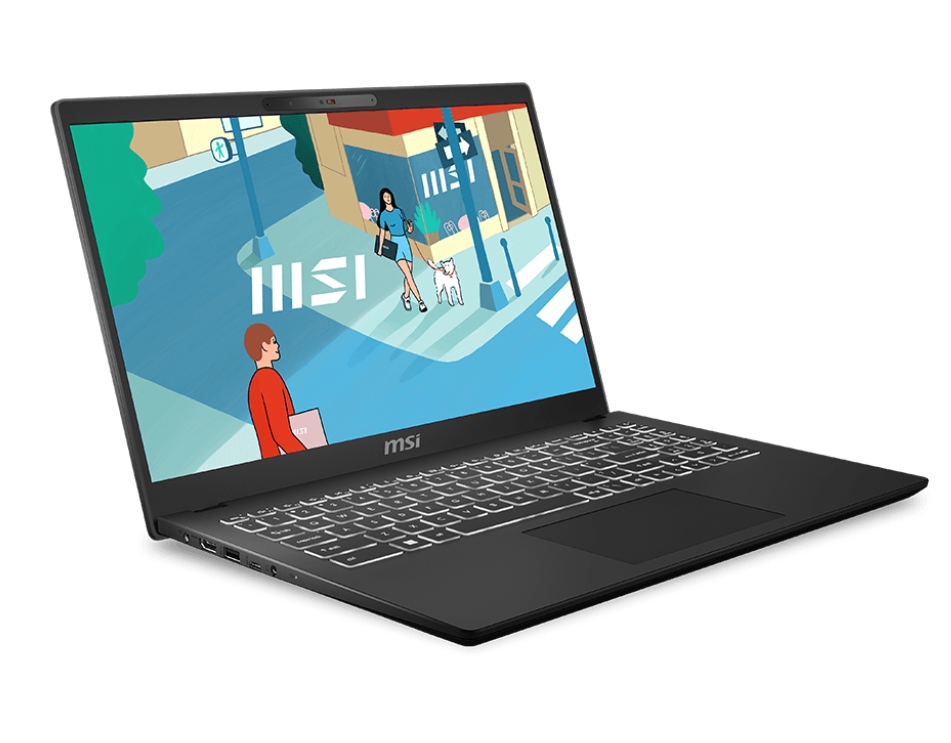 Лаптоп MSI Modern 15 H C13M 15.6 i5-13420H 16GB DDR4 512GB SSD, Win11
