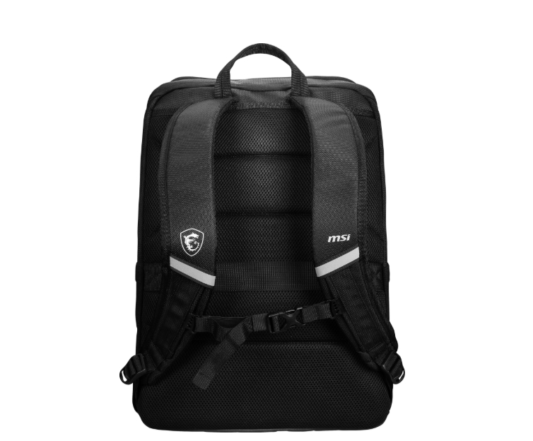 MSI Titan гейминг раница, водоустойчива IPX-2, padded mesh back panel, за лаптоп до 18, 51 x 34 x 9 cm