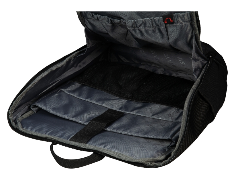 MSI Titan гейминг раница, водоустойчива IPX-2, padded mesh back panel, за лаптоп до 18, 51 x 34 x 9 cm