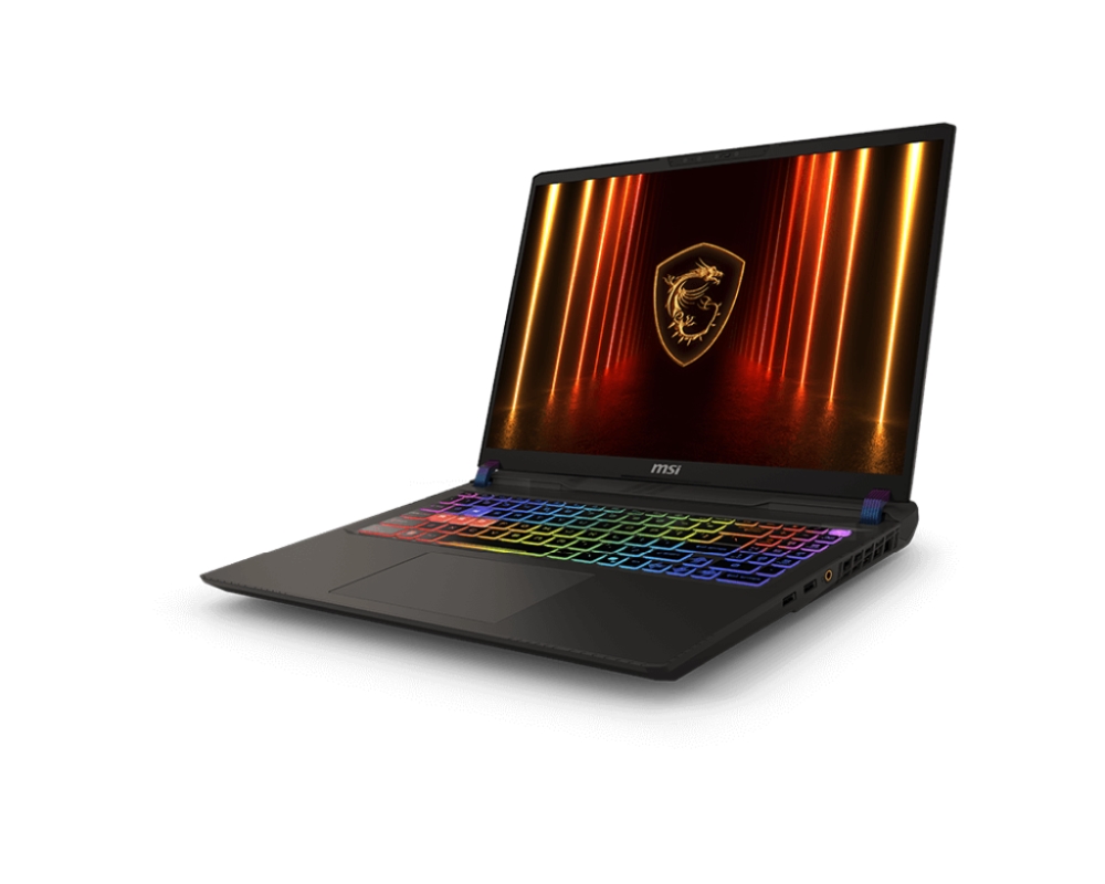 MSI Vector 16 HX AI A2XWIG RTX 5080 16GB GDDR7 1334 AI TOPS Ultra 9 275HX 24 cores 5.4GHz 16 QHD+ 240Hz 32GB DDR5 6400 1TB SSD Killer Wi-Fi 7 Win11 Pro