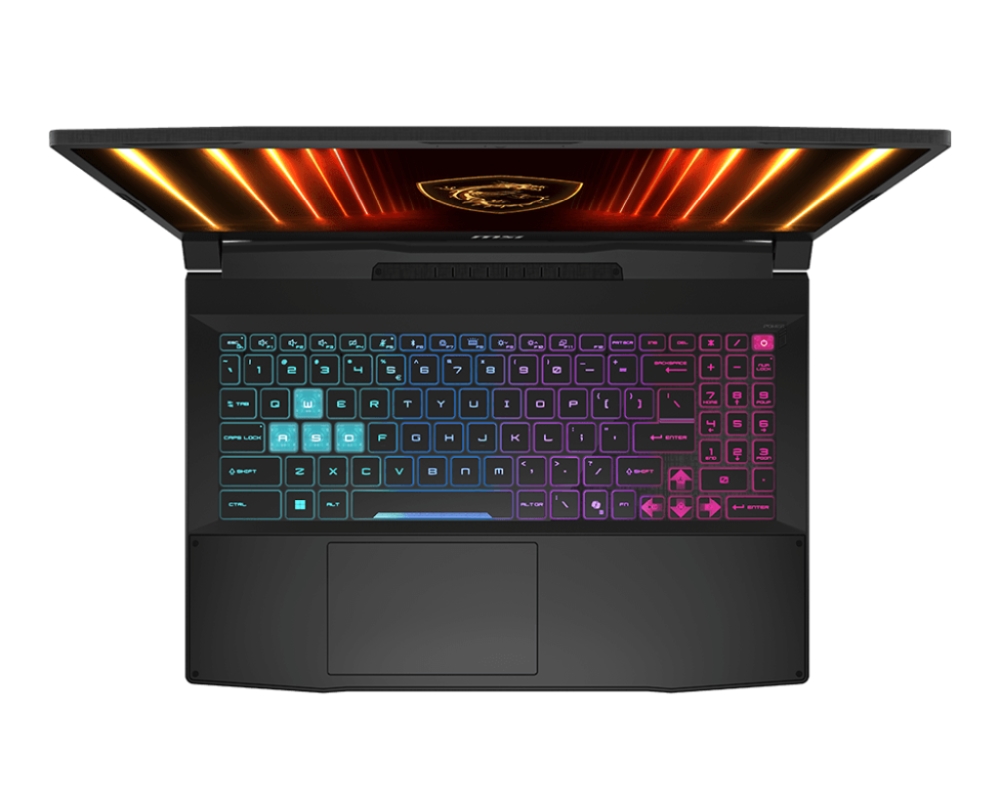 MSI Katana 15 HX B14WEK лаптоп i5-14450HX RTX5050 8GB 15.6 QHD 16GB DDR5 512GB SSD Wi-Fi 6E RGB подсветка без ОС