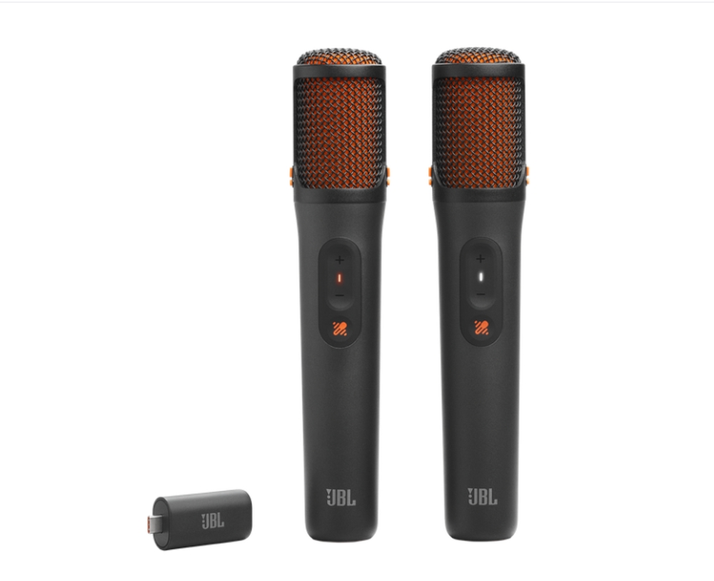 Слушалки JBL EASYSING MICS два безжични AI микрофона с realtime vocal removal