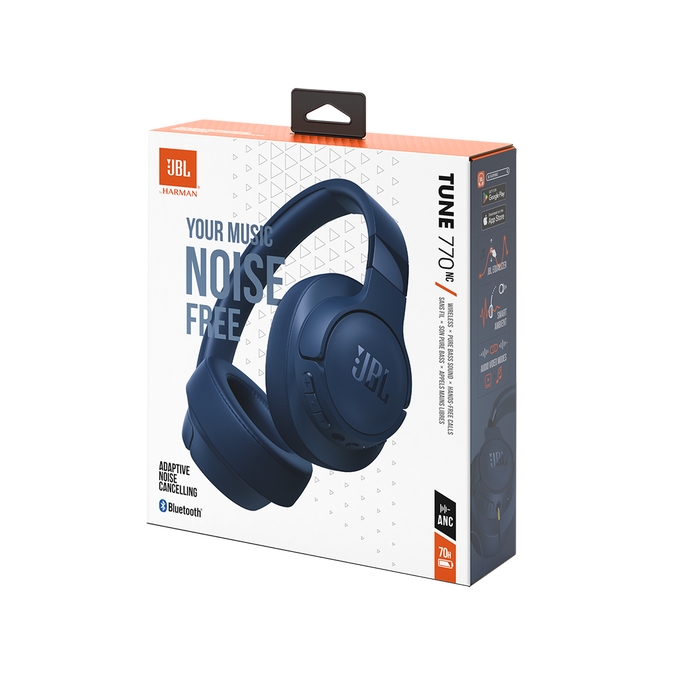 Слушалки JBL T770NC BLU