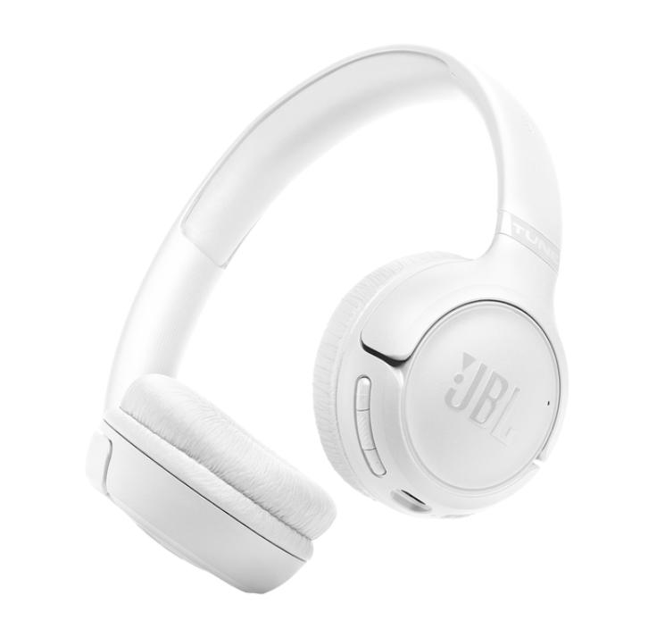 Слушалки JBL TUNE 530BT WHT безжични on‑ear Bluetooth