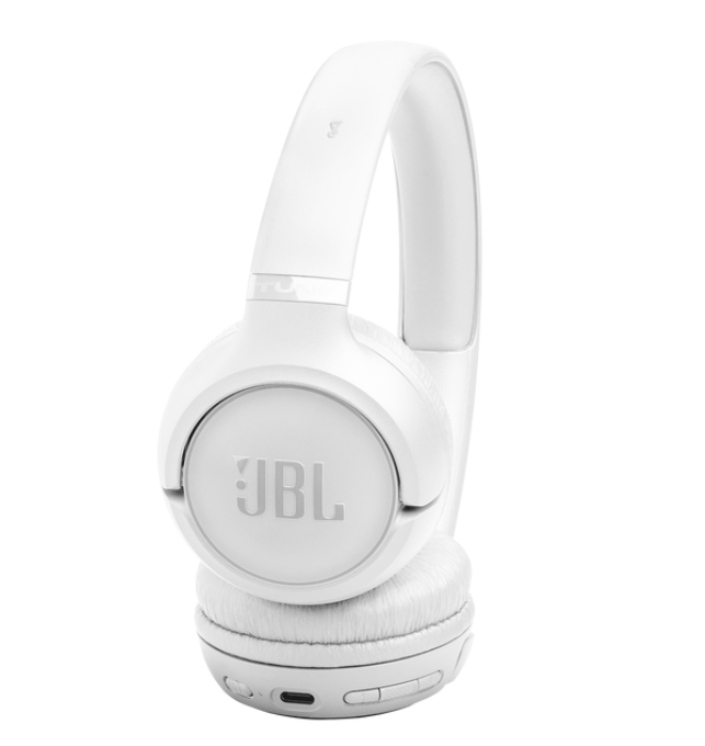 Слушалки JBL TUNE 530BT WHT безжични on‑ear Bluetooth