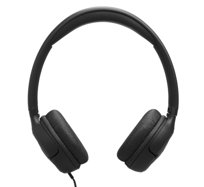 Слушалки JBL TUNE 530C BLK USB‑C жични on‑ear