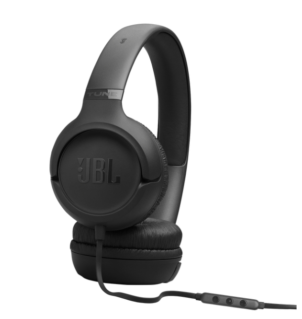 Слушалки JBL TUNE 530C BLK USB‑C жични on‑ear