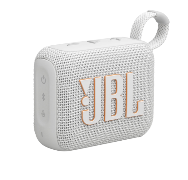 Колонка JBL GO 4 WHT Ultra-portable waterproof and dustproof