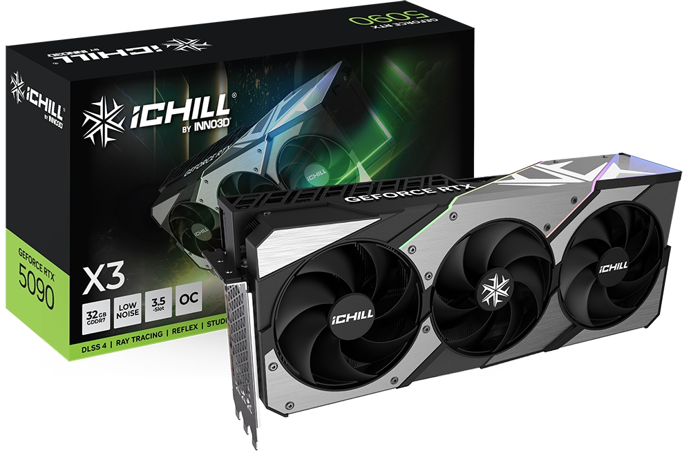 Inno3D GeForce RTX 5090 32GB GDDR7 iChill X3 Graphics Card