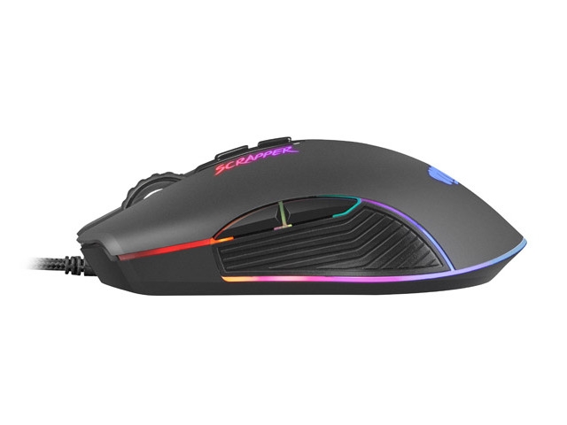 Гейминг мишка Fury Scrapper 6400DPI RGB Backlight