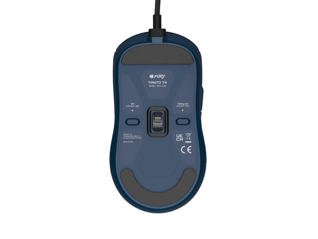 Gaming mouse Fury Gaming Mouse Tanto T4 12000DPI Optical With Software RGB Backlight Blue