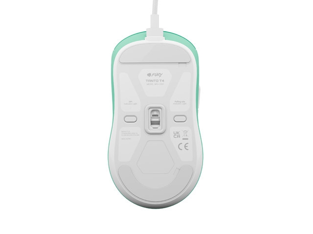 Gaming мишка Fury Gaming Mouse Tanto T4 12000DPI Optical With Software RGB Backlight Mint