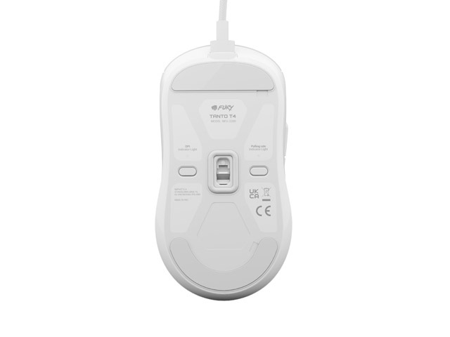 Gaming mouse Fury Gaming Mouse Tanto T4 12000DPI Optical With Software RGB Backlight White