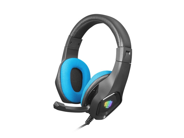 Гейминг слушалки Fury Gaming Headset Phantom Black-Blue