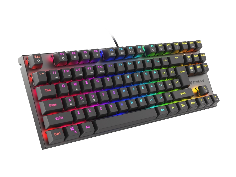 Gaming клавиатура Genesis Mechanical Thor 303 TKL RGB Backlight Red Switch