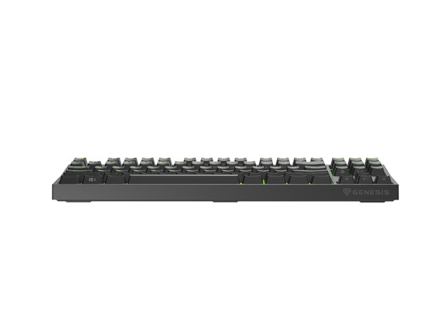 Gaming клавиатура Genesis Thor 404 TKL Black RGB Backlight US Layout Yellow Switch