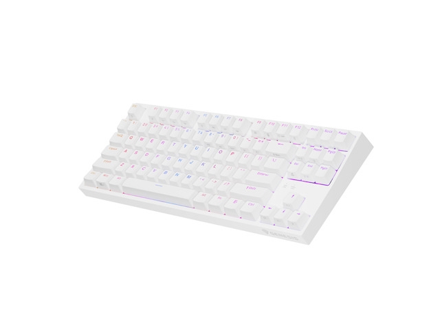 Gaming клавиатура Genesis Thor 404 TKL White RGB Backlight US Layout Brown Switch