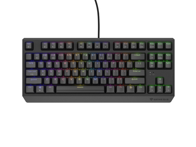 Gaming keyboard Genesis Thor 230 TKL Black Hot Swap