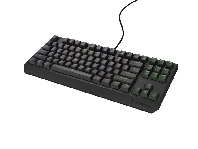 Gaming keyboard Genesis Thor 230 TKL Black Hot Swap