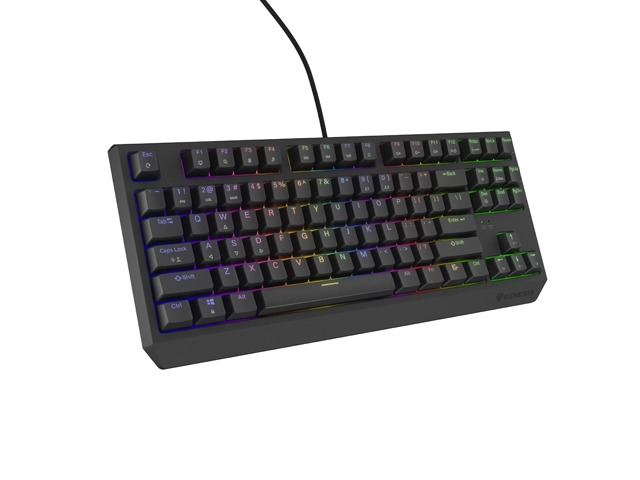 Gaming keyboard Genesis Thor 230 TKL Black Hot Swap