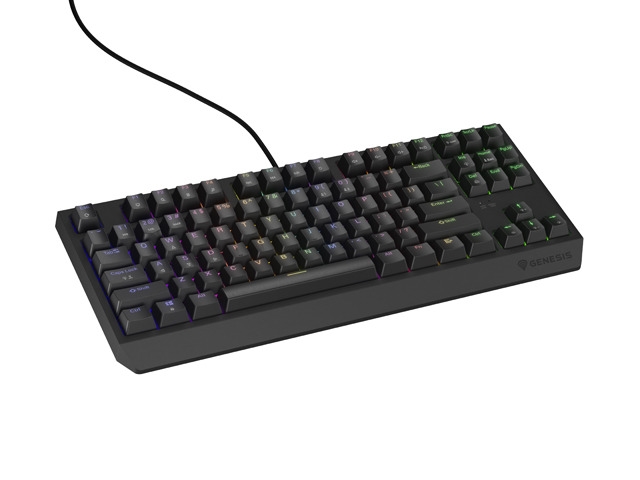 Gaming keyboard Genesis Thor 230 TKL Black Hot Swap