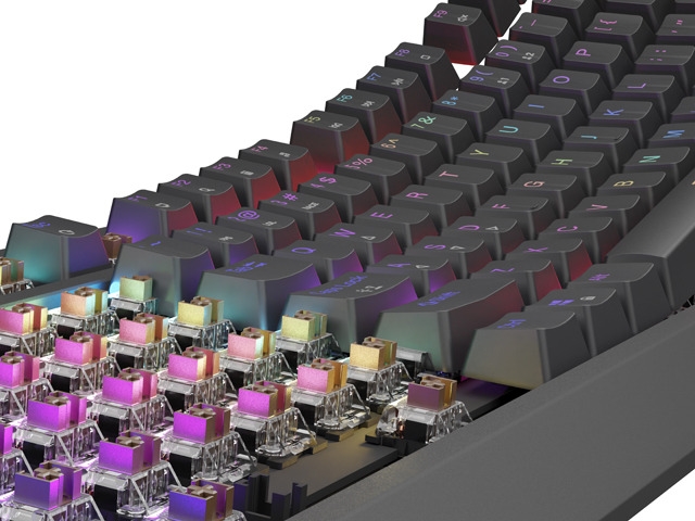 Gaming keyboard Genesis Thor 230 TKL Black Hot Swap