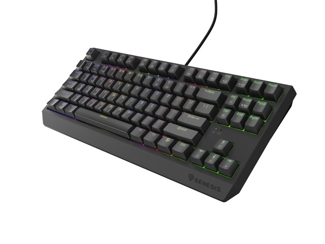 Gaming keyboard Genesis Thor 230 TKL Black Hot Swap