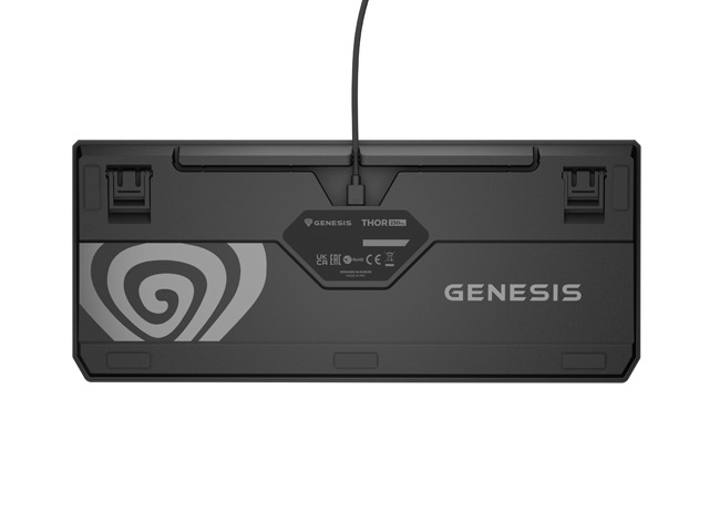 Gaming keyboard Genesis Thor 230 TKL Black Hot Swap