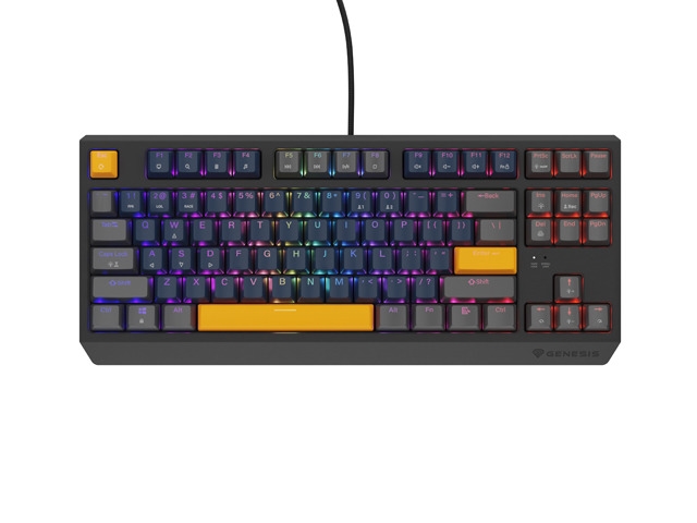 Gaming keyboard Genesis Thor 230 TKL Naval Blue Positive US