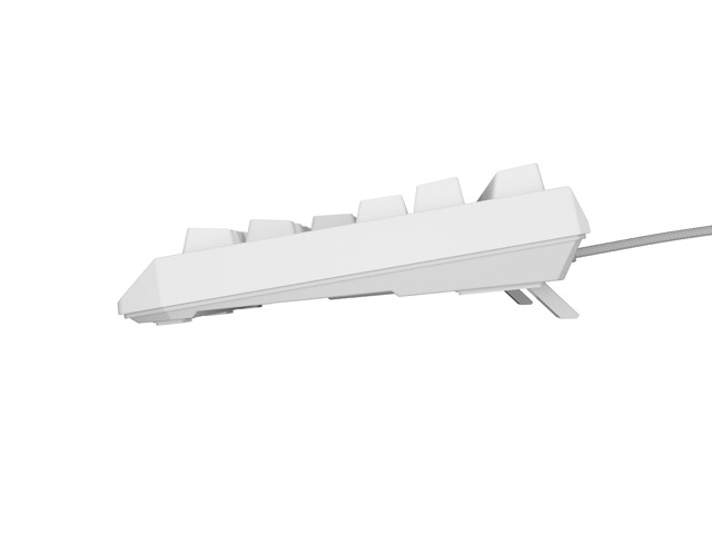 Gaming безжична клавиатура Genesis Thor 230 TKL US White RGB Mechanical Outemu Red