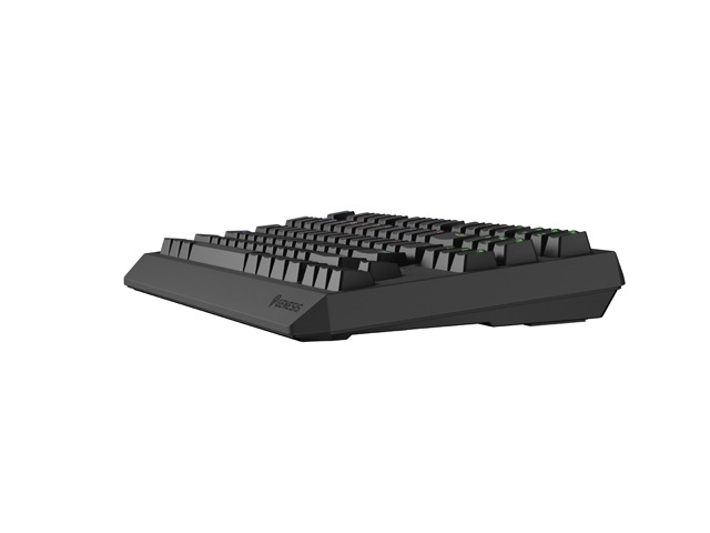 Gaming wireless keyboard Genesis Thor 230 TKL US Black RGB Mechanical Outemu Silent Lemon
