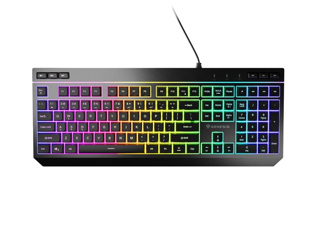 Genesis Keyboard Rhod 530 RGB Backlight US Layout Programmable
