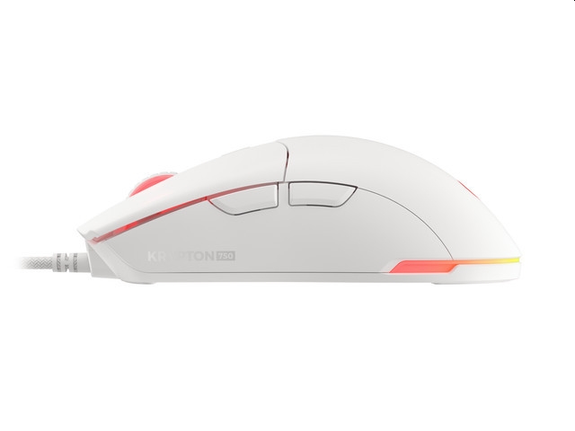 Gaming мишка Genesis Krypton 8000DPI RGB Ultralight White
