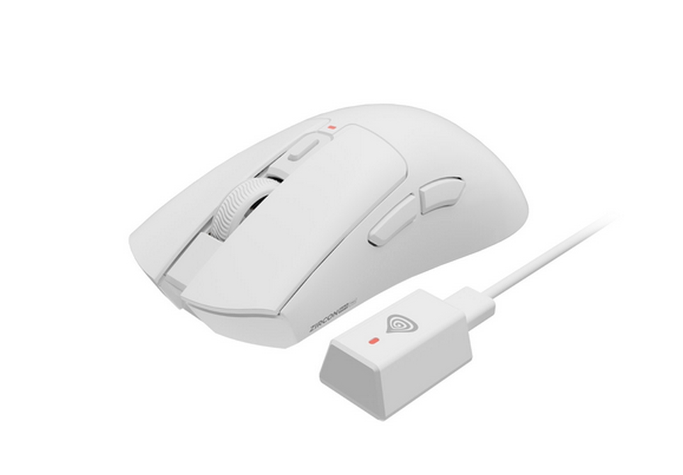 Gaming мишка Genesis Wireless Gaming Mouse Zircon 880 Pro 8K 30000dpi, White