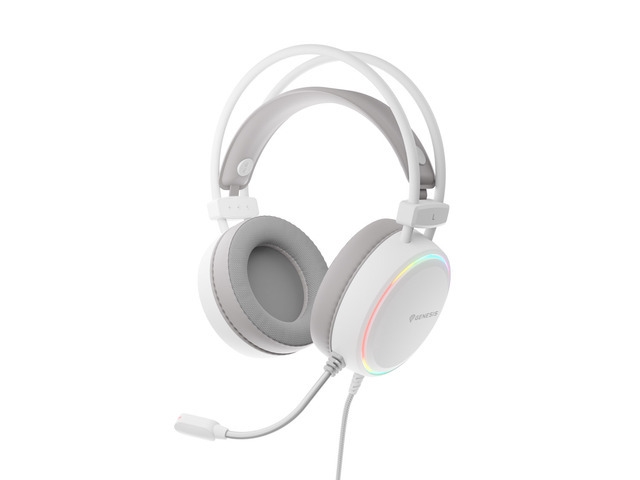 Gaming слушалки Genesis Headset Neon 613 G2 White