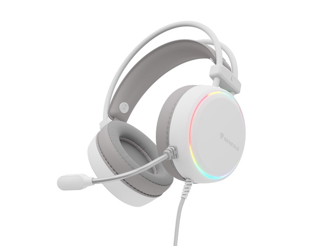Gaming слушалки Genesis Headset Neon 613 G2 White