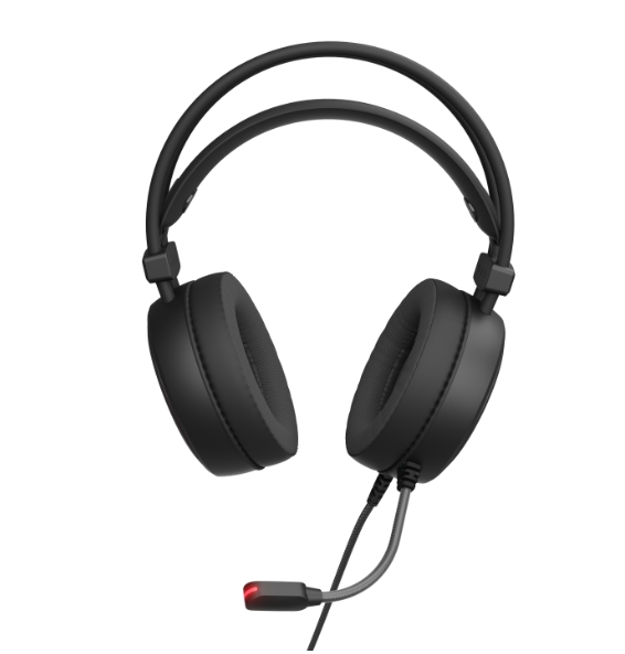 Геймърски слушалки Genesis Neon 614, микрофон, RGB подсветка, USB, черни
