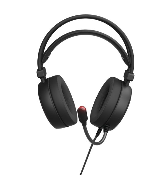 Геймърски слушалки Genesis Neon 614, микрофон, RGB подсветка, USB, черни
