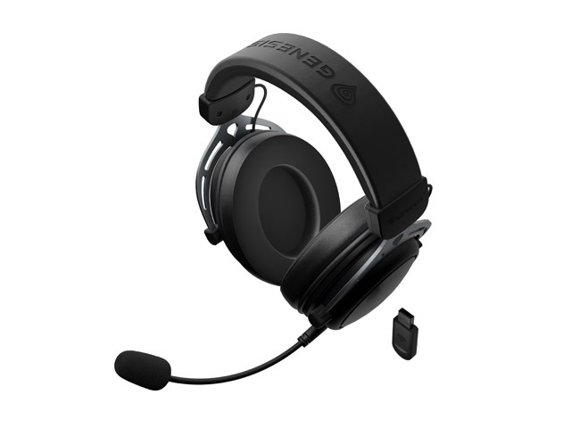 Геймърски слушалки Genesis Toron 706 Wireless, микрофон, черни