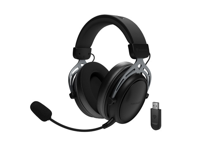 Геймърски слушалки Genesis Toron 706 Wireless, микрофон, черни