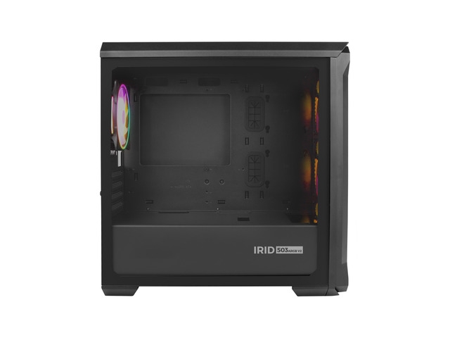 Gaming PC Кутия Genesis Irid 503 ARGB V2 MATX Mini Tower Window, Black