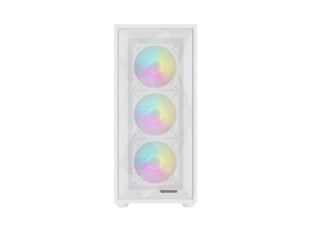Gaming PC кутия Genesis DIAXID 605 RGB Mini Tower Window, White