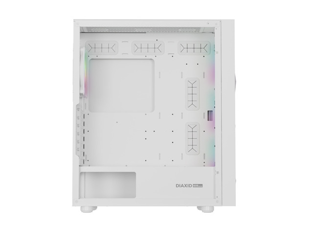 Gaming PC кутия Genesis DIAXID 605 RGB Mini Tower Window, White