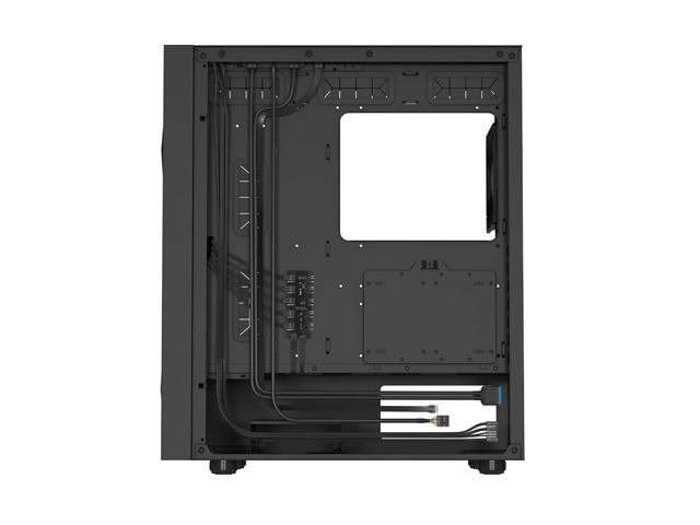 Gaming PC кутия Genesis DIAXID 605F Mini Tower Window, Black