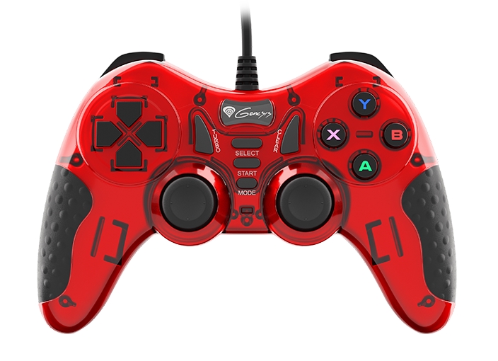 Gaming joystick genesis gamepad mangan 200 wired (pc)