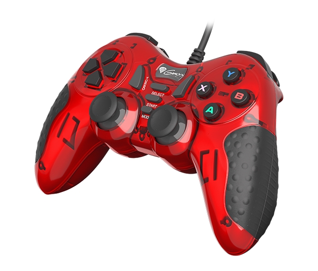 Gaming joystick genesis gamepad mangan 200 wired (pc)