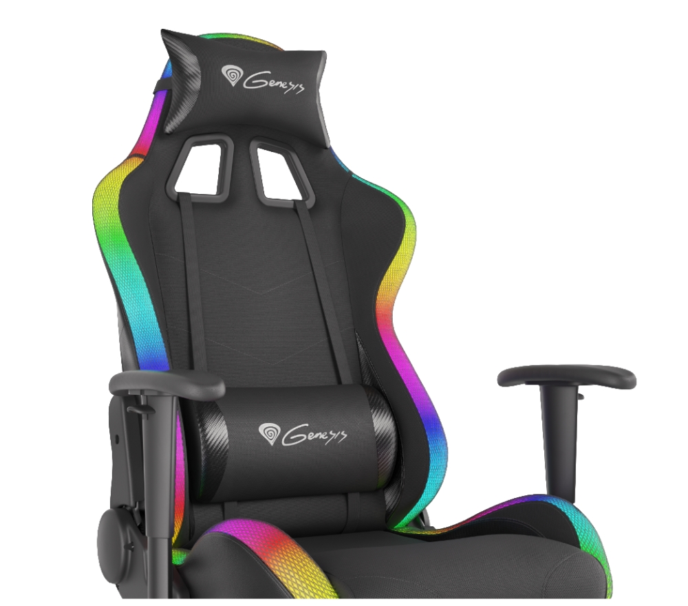 Геймърски стол Genesis Trit 500 RGB черен