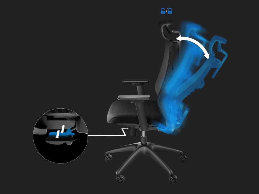 Gaming стол Genesis Ergonomic Chair Astat 200 Black