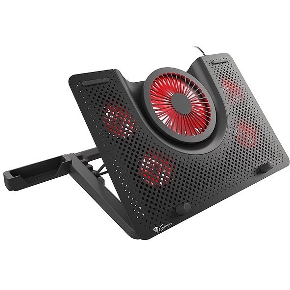 Gaming pad genesis laptop cooling oxid 550 15.6-17.3, 1 usb