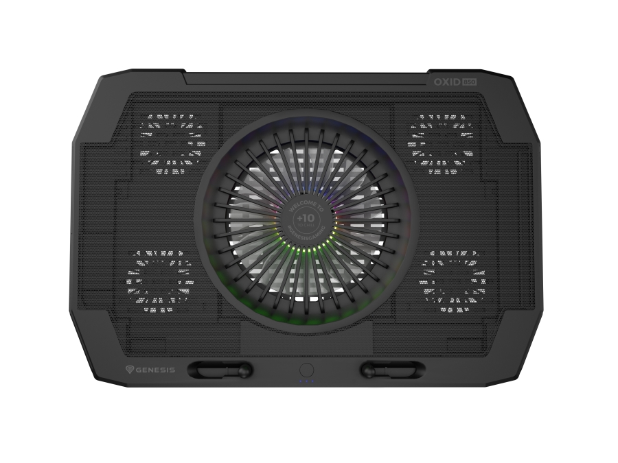 Gaming cooling pad genesis oxid 850, led light